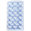 Форма для льда "Сердце", цвет: голубой, 18 шт голубой Производитель: Италия Артикул: 253527 инфо 12437u.