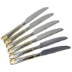 Набор столовых ножей "Rococo", 6 шт 4,5 см х 3 см инфо 8493o.